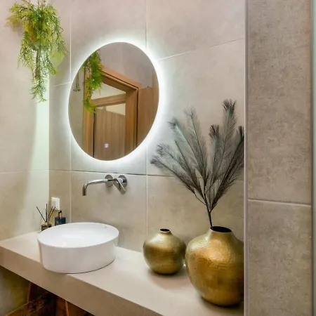 Modern Family Leba With Terrace View, Private Pool & Bbq * Rethymno (Crete)